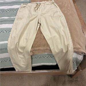 Sonoma Women’s Light Tan Joggers